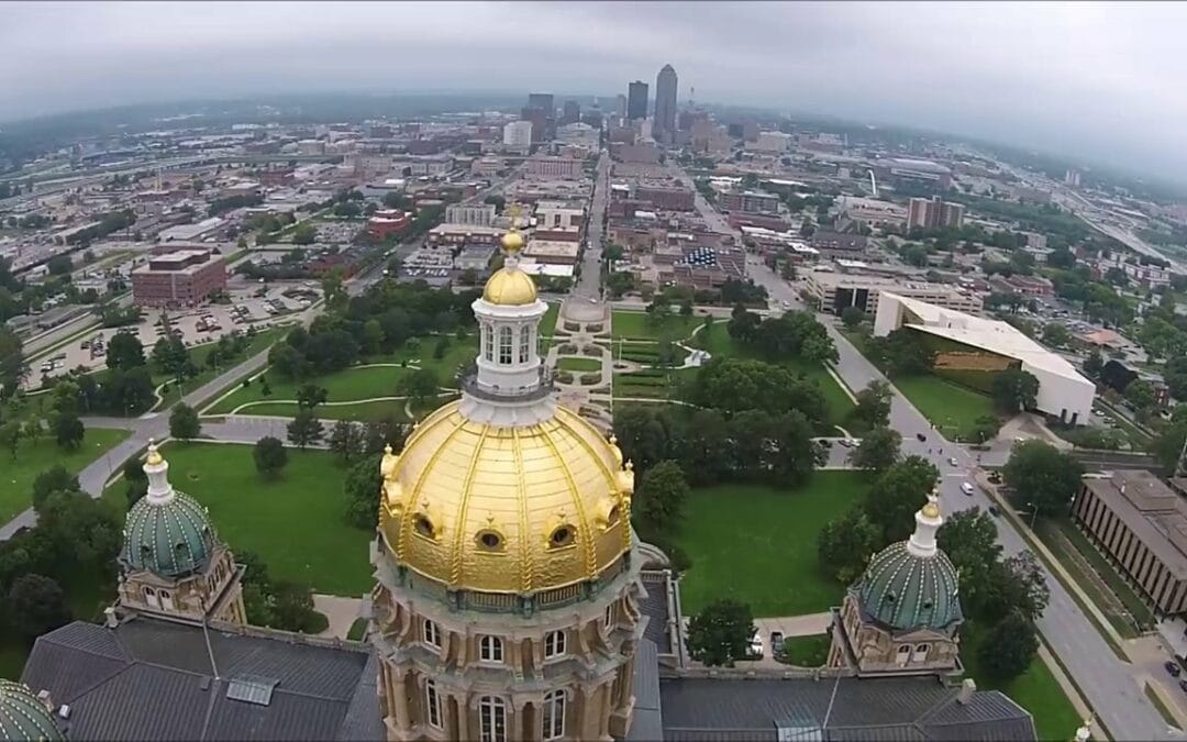 UAV Tour of Des Moines, Iowa [Video]